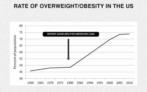 USA Obesity increase since 1980