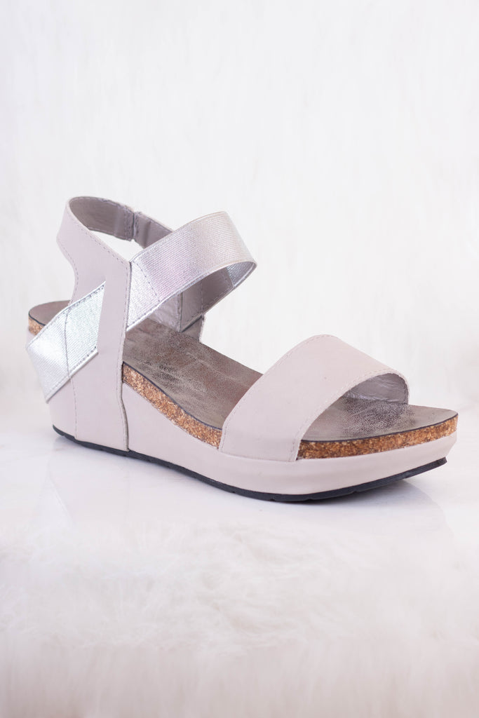 office silver wedges