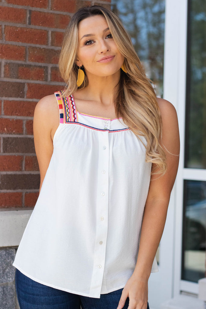 cute white summer shirts