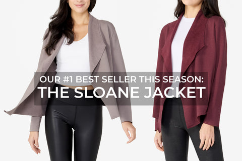 Our Sloane Jacket sold out and left everyone disappointed! The shorter version of our Valencia Jacket, designed for dinners out and meetings as needed. 