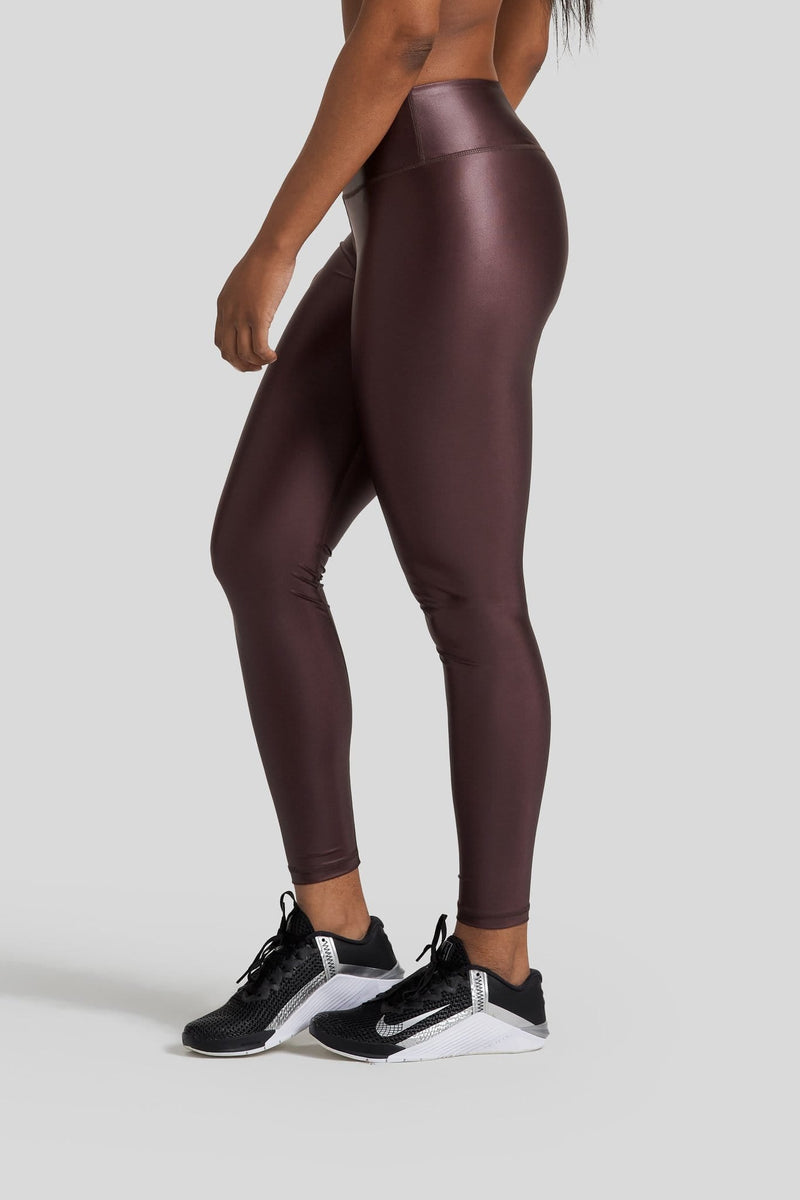 Alegra Metallic Footless Leggings - Move Dance US