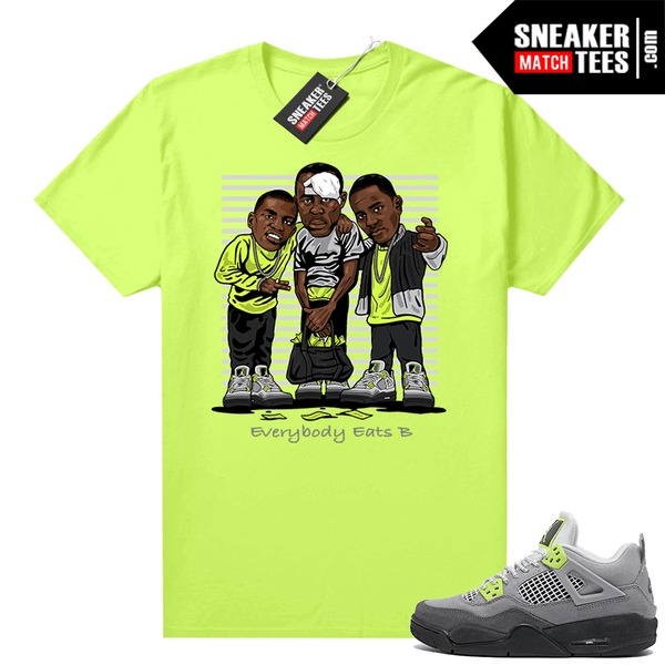 jordan neon t shirt