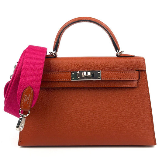 Hermes Kelly 25 Epsom Sellier Mauve Sylvestre Palladium Hardware - Fashion  Handbag Collections