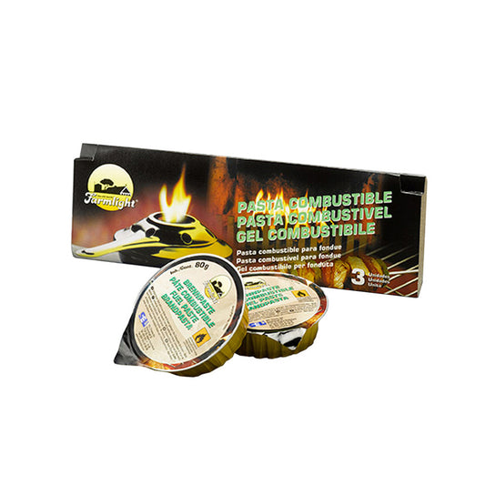 Farmlight Pasta Gel combustibile per Fonduta e bourguignonne 1 Litro -  BricoBravo