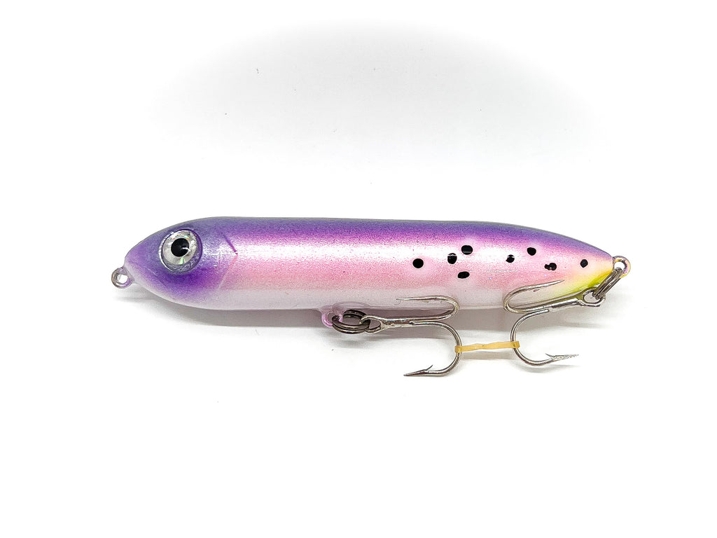 Heddon Saltwater Super Ghost Fishing Lure Junior, Pink/Silver