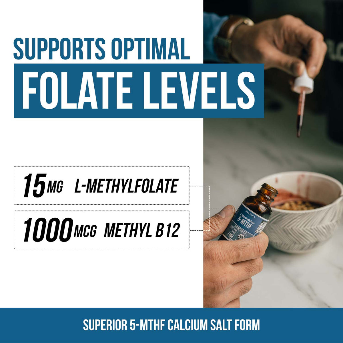 L-Methylfolate (15 mg) Plus Methyl-B12