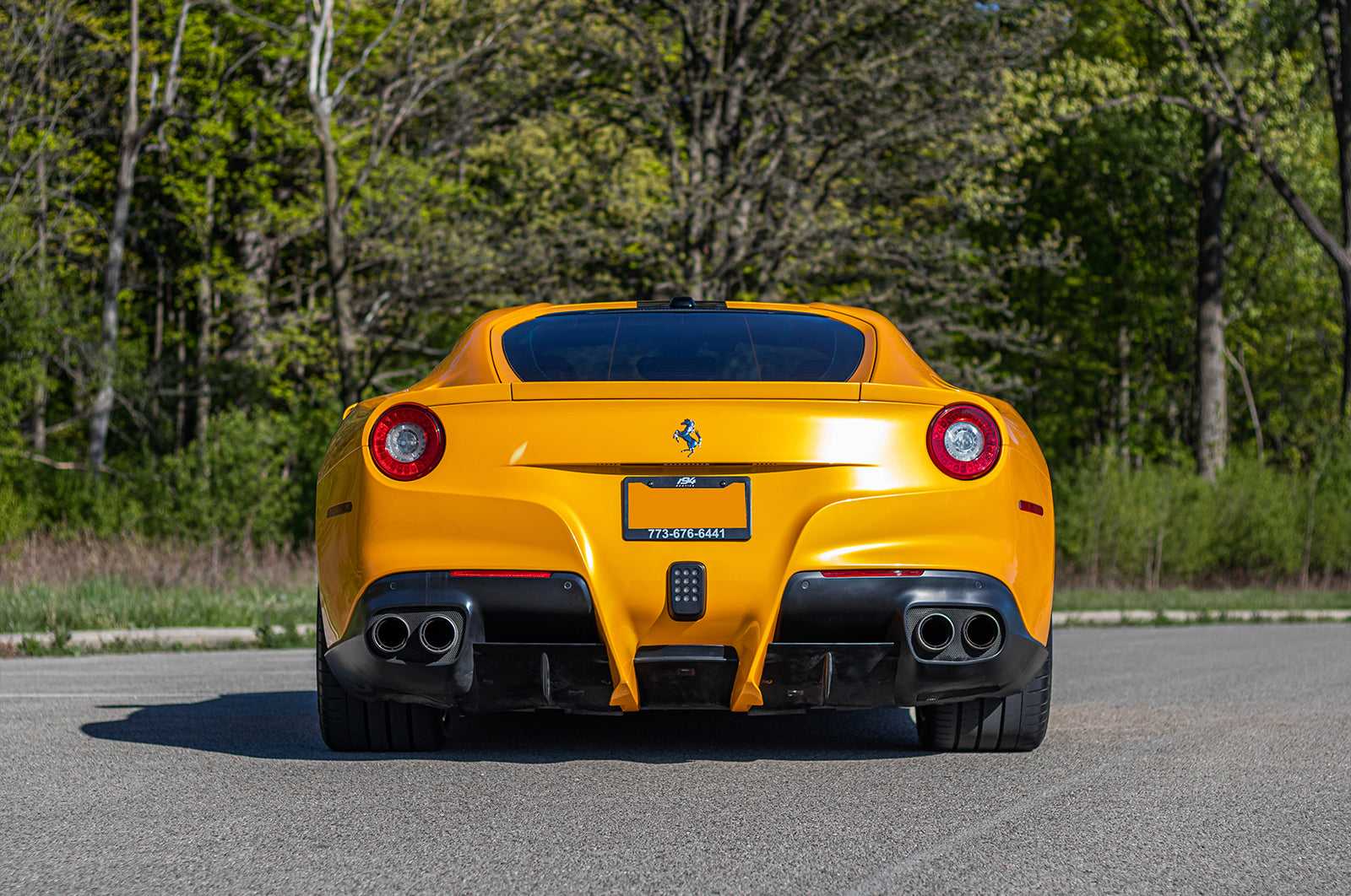 Ferrari F12 - Supergloss Metallic Dandelion Yellow