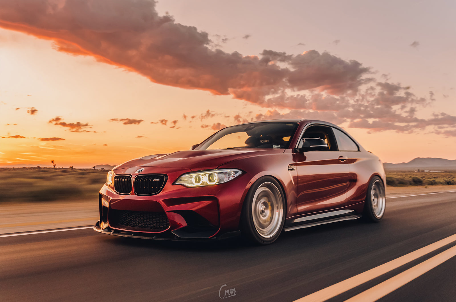 BMW M2 – Midnight Red