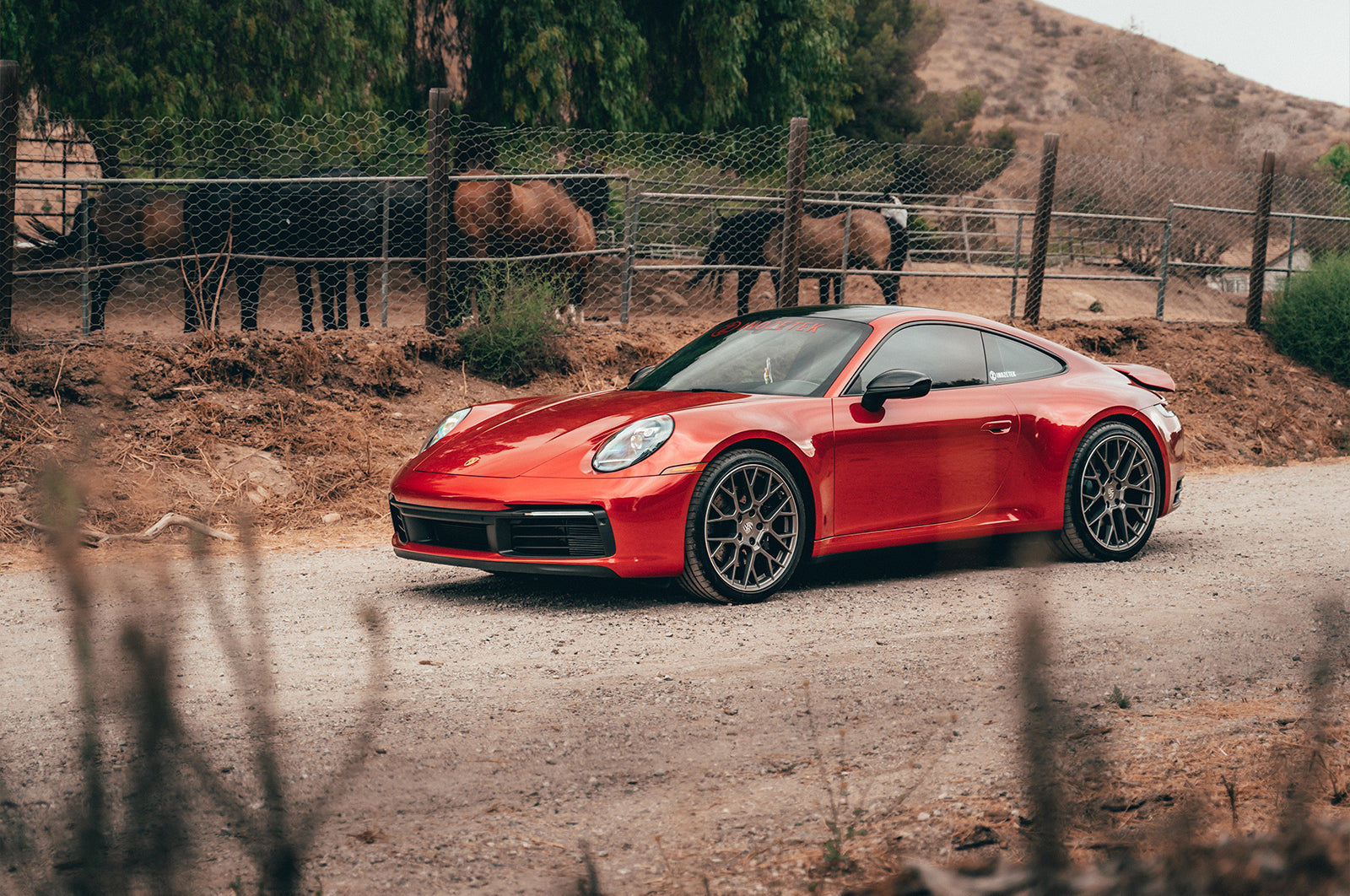 Porsche 911 - Supergloss Metallic Midnight Red