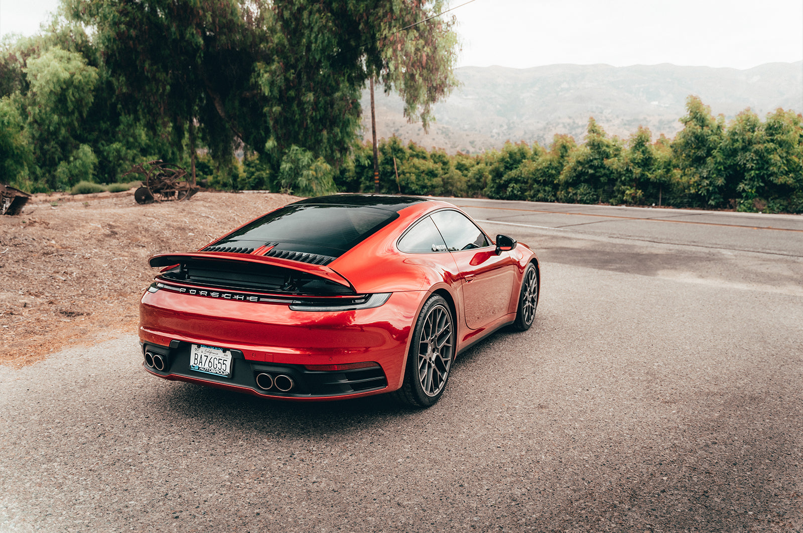 Porsche 911 - Supergloss Metallic Midnight Red