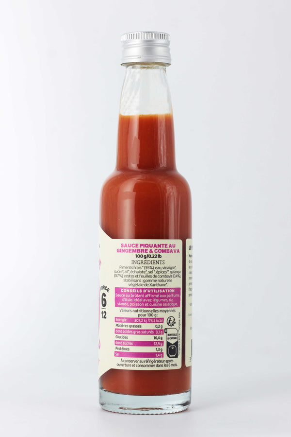 SAUCE PIMENTÉE - MISTRAL 100ML - MAISON MARTIN