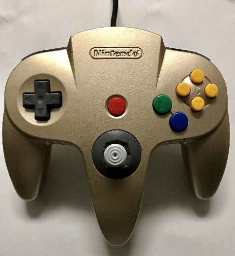 gold n64 controller