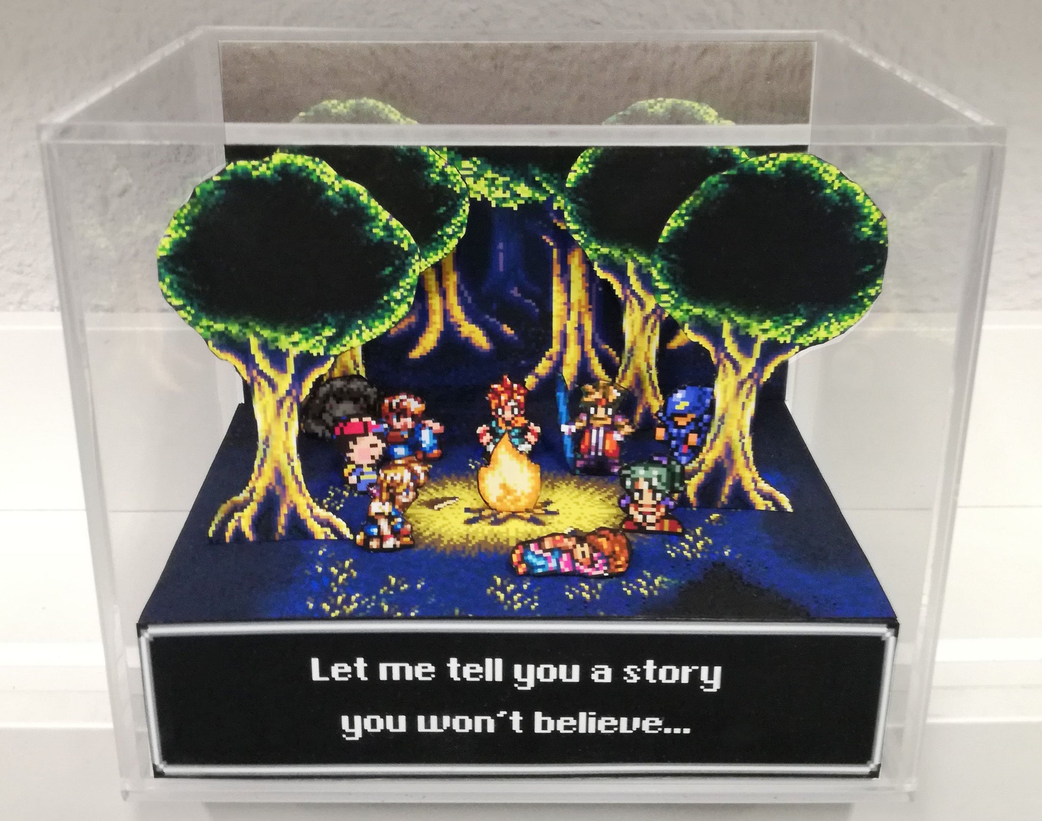 Snes Rpg Characters Cubic Diorama Arts Md