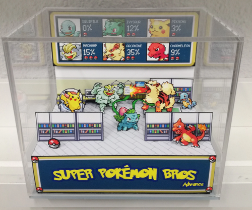 Pokemon Emerald Intro Cubic Diorama – ARTS-MD