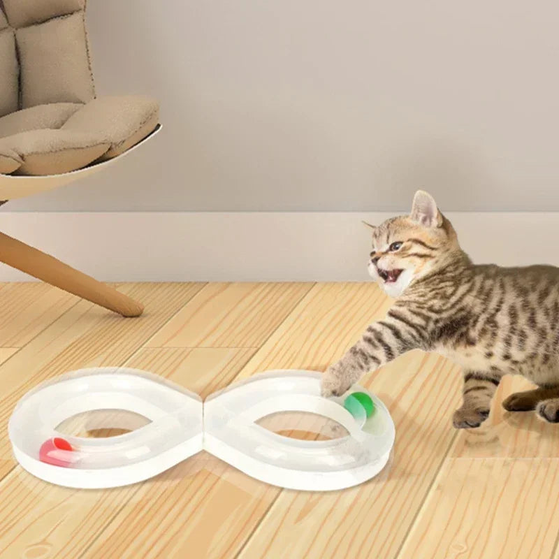 Plateau tournant interactif pour chat