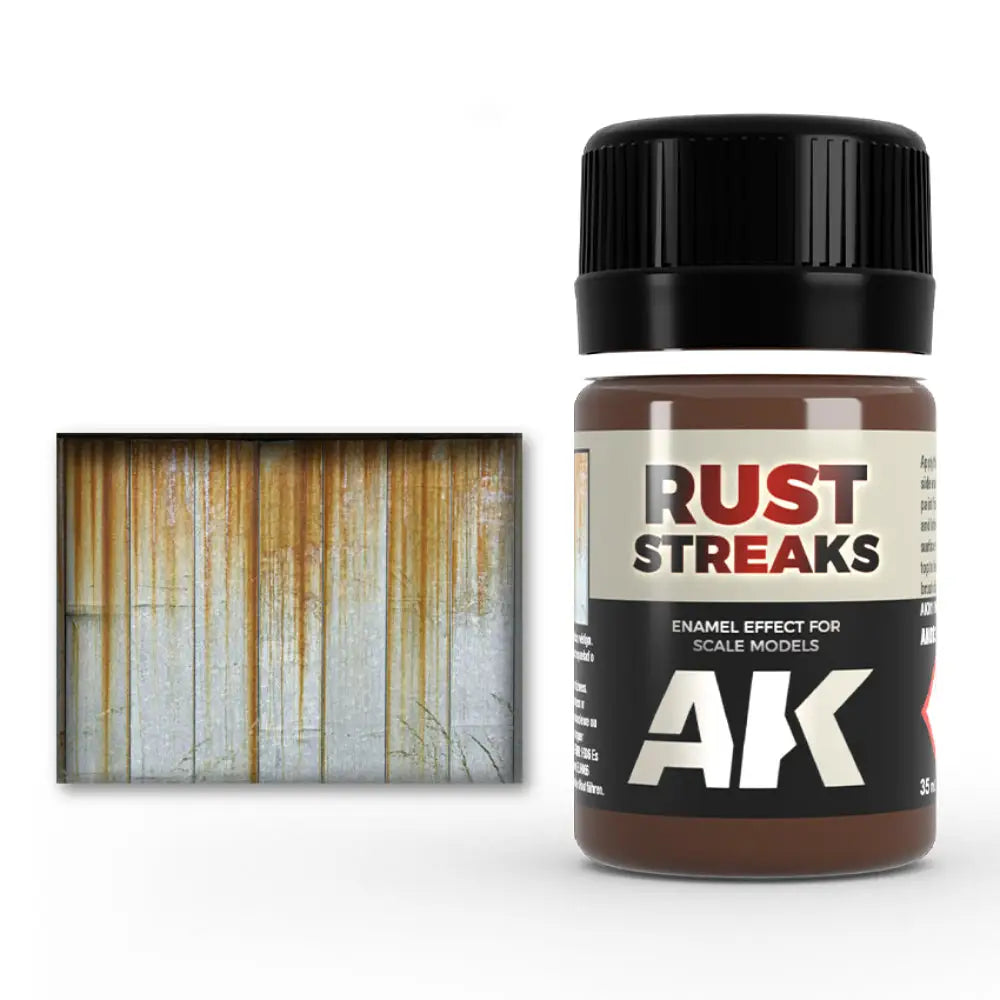 AK Interactive Rust Streaks Enamel Paint (35ml)