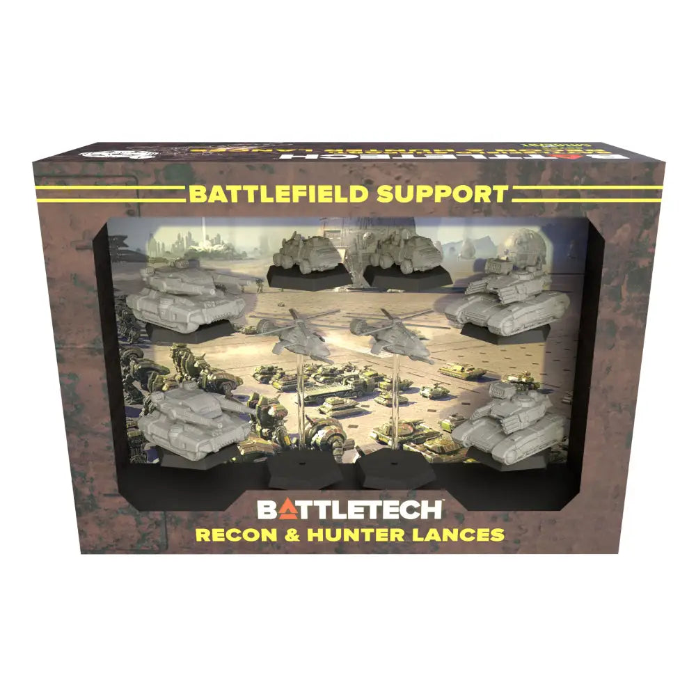 BattleTech Miniature Force Pack - Battlefield Support Recon and Hunter Lances