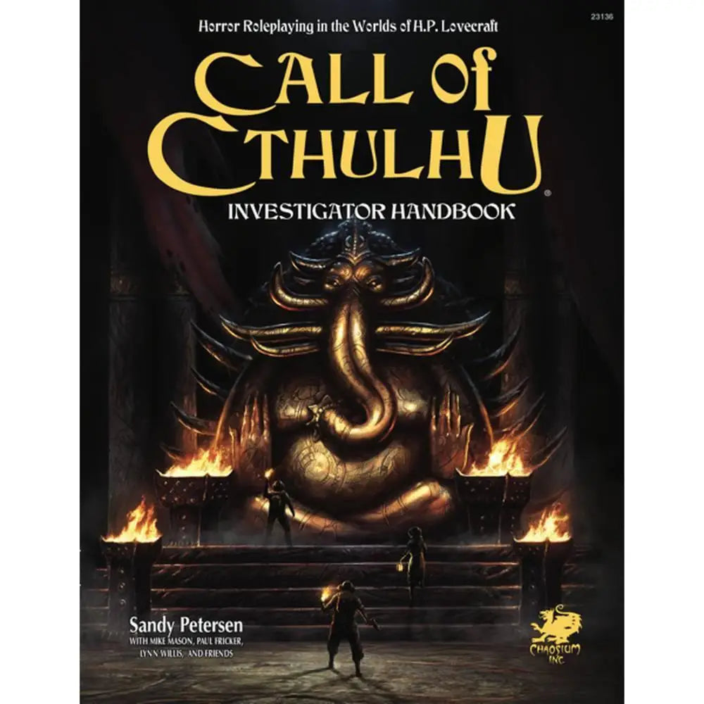 Call of Cthulhu RPG 7th Edition Investigator Handbook