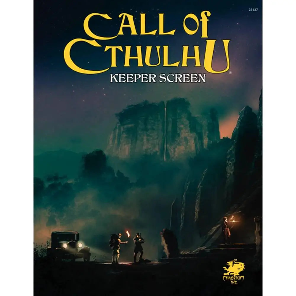 Call of Cthulhu RPG 7th Edition Keeper Screen Pack