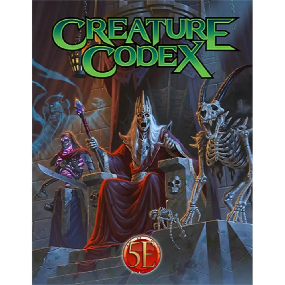 Creature Codex for 5th Edition (Hardcover)