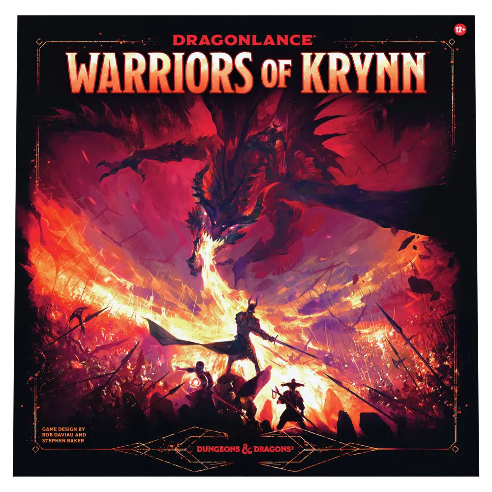 Dungeons and Dragons Dragonlance Warriors of Krynn Board Game