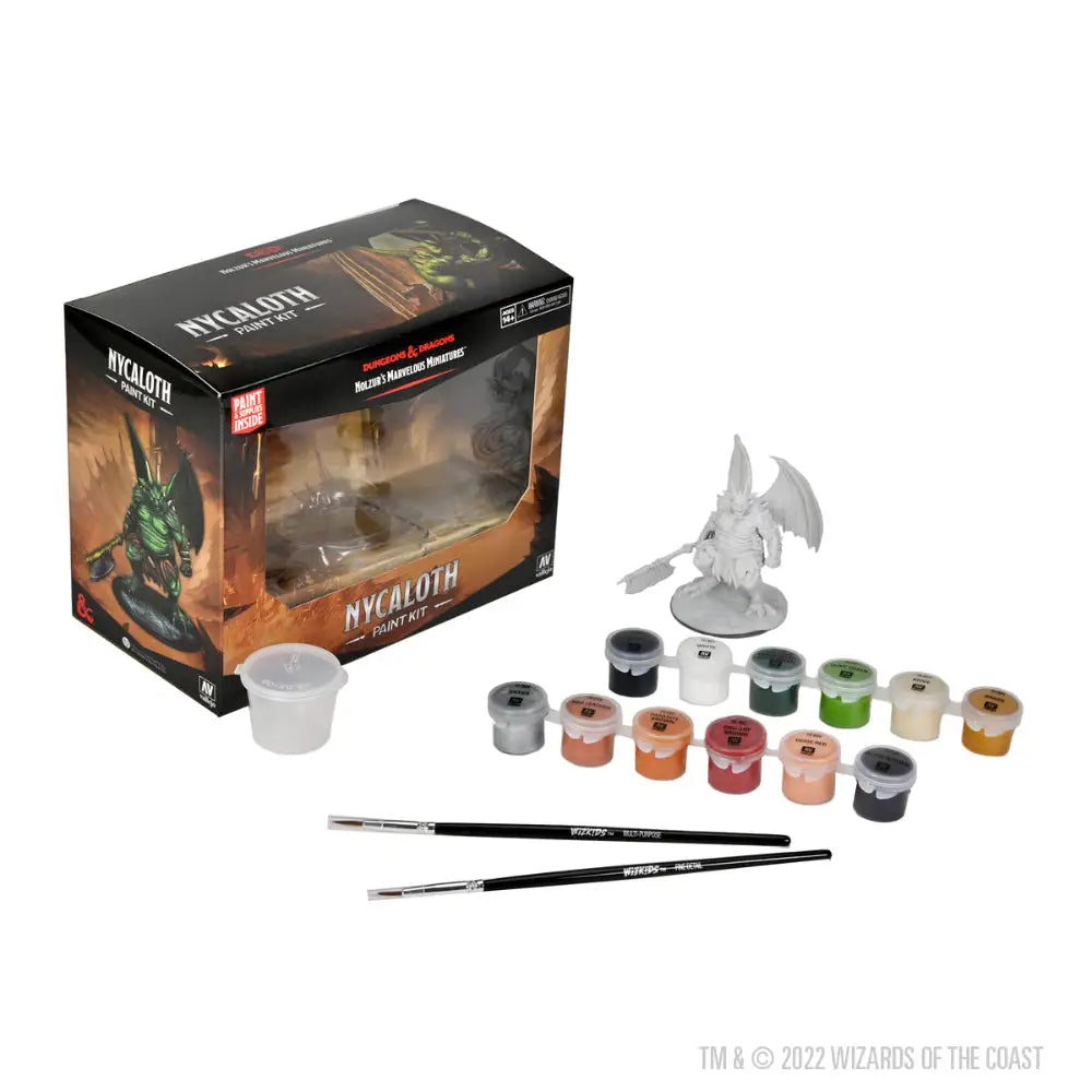 Dungeons and Dragons Nolzur's Marvelous Unpainted Miniatures: Nycaloth Paint Kit