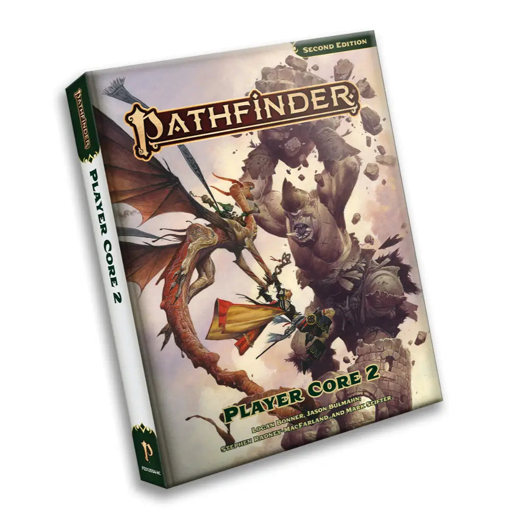 Pathfinder RPG 2E Remastered: Player Core 2 Rulebook (Hardcover)