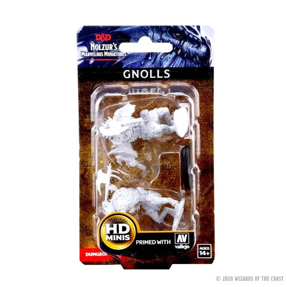 WizKids Unpainted Gnolls (2)