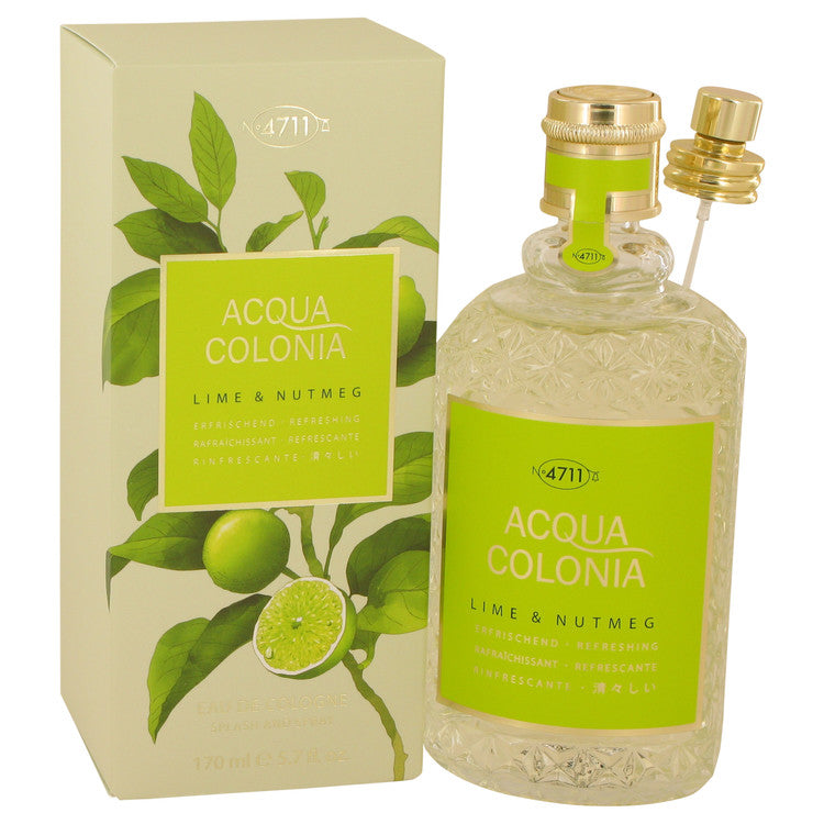 4711 Acqua Colonia Lime & Nutmeg Eau De Cologne Spray For Women by Maurer & Wirtz