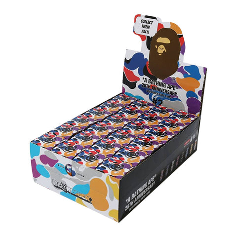 Bearbrick 100% Blind Box A Bathing Ape x Medicom Toy BAPE Camo 28th Anniversary #2 - Box Of 24