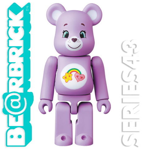 Bearbrick 100% Series 43 Animal - Care Bears Best Friend Bear