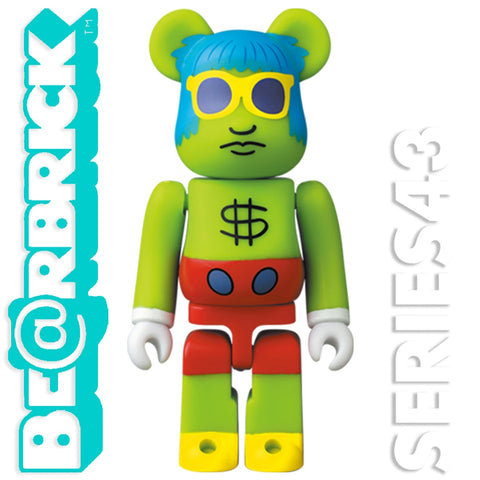 Bearbrick 100% Series 43 Artist - Keith Haring Andy Mouse