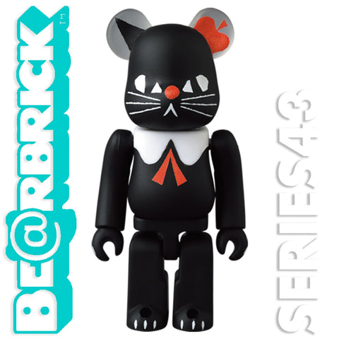 Bearbrick 100% Series 43 Artist - Kuroneko Design