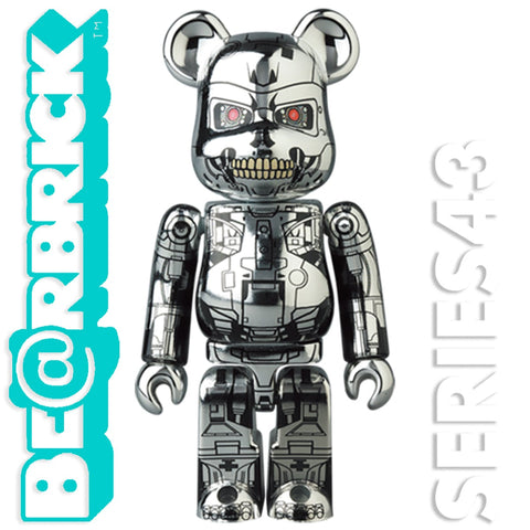 Bearbrick 100% Series 43 SF - Terminator 2 Judgment Day