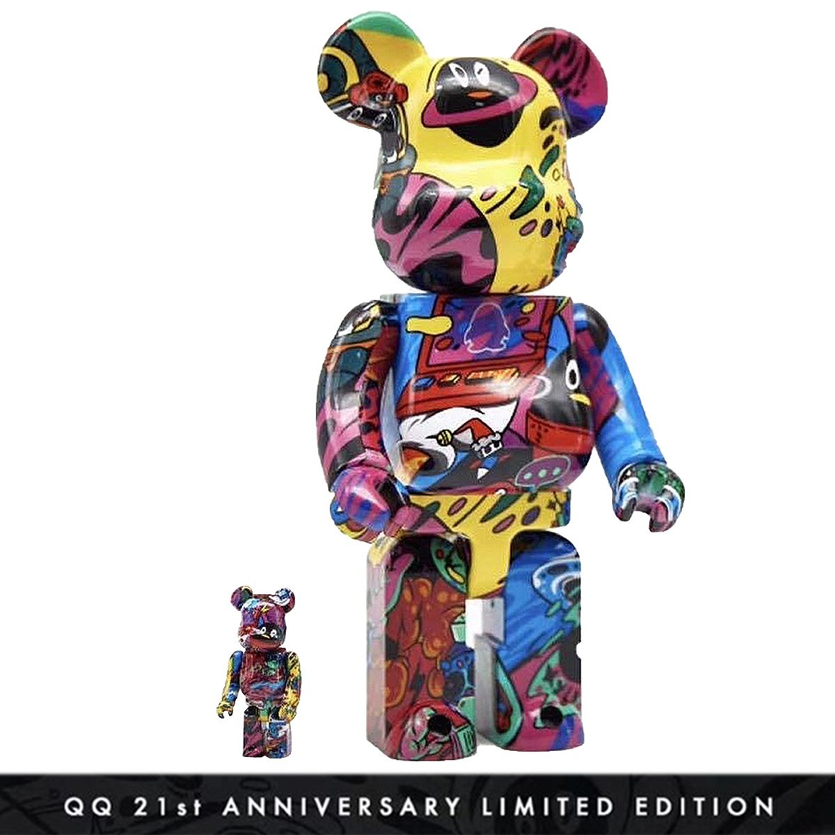 Bearbrick 100% & 400% Set QQ 21st Anniversary Limited Edition – Urban