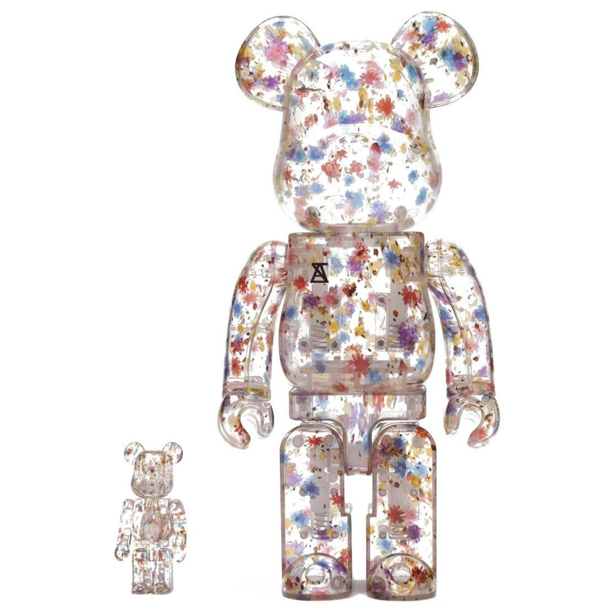 Bearbrick 100% & 400% Set Anrealage Clear Flower Version – Urban Attitude