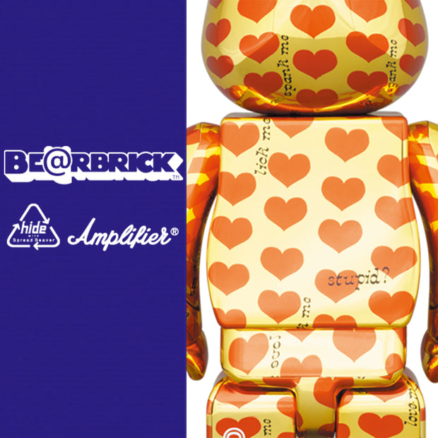 Bearbrick 100% & 400% Set Gold Heart - [PREORDER] – Urban Attitude