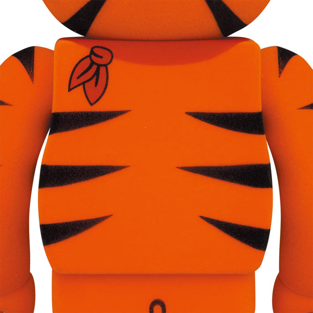 Bearbrick 1000% Kellogg's Tony the Tiger Flocky Version