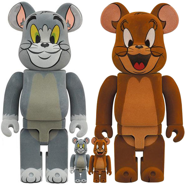 Tom and Jerry Flocky 100% 400% BE@RBRICK | streamlineinspection.com