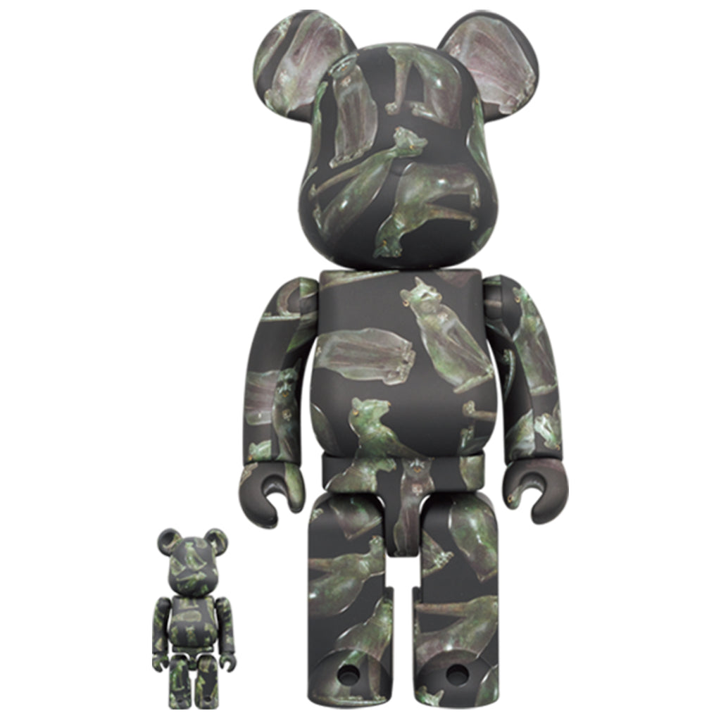 Bearbrick 100% & 400% Set René Magritte 