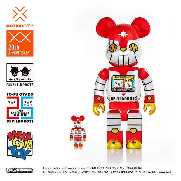 BE@RBRICK 25th Anniversary 100％ ＆ 400％ | www.jarussi.com.br