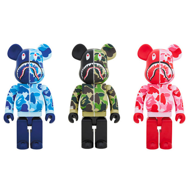 Bearbrick BAPE Camo Tiger 100 400 3色セット | comonuevo.com.co