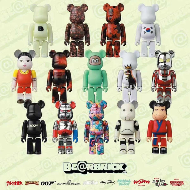 Bearbrick 100% & 400% Set Monkey Sign – Urban Attitude