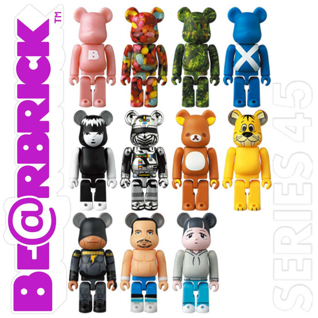 Bearbrick Series 44 Artist Kenny Scharf Faces 100% (Opened Blind