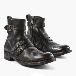 vintage buckle boots