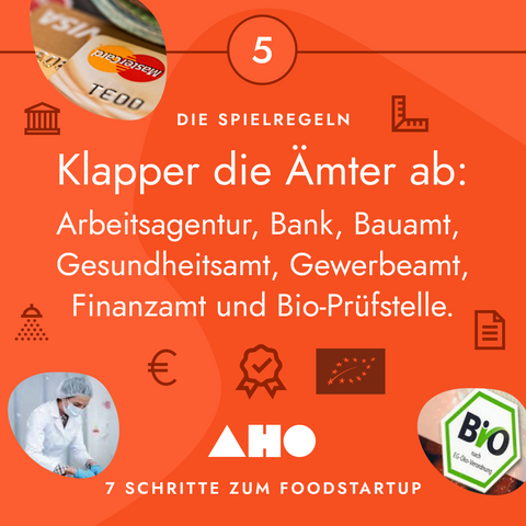 amt arbeitsagentur startup aho