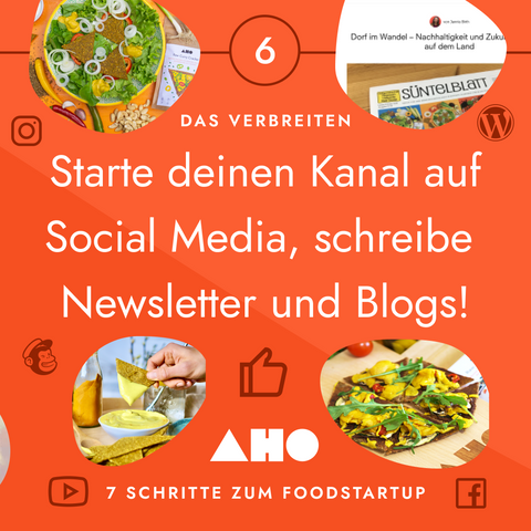 social media instagram blog aho startup newsletter aho