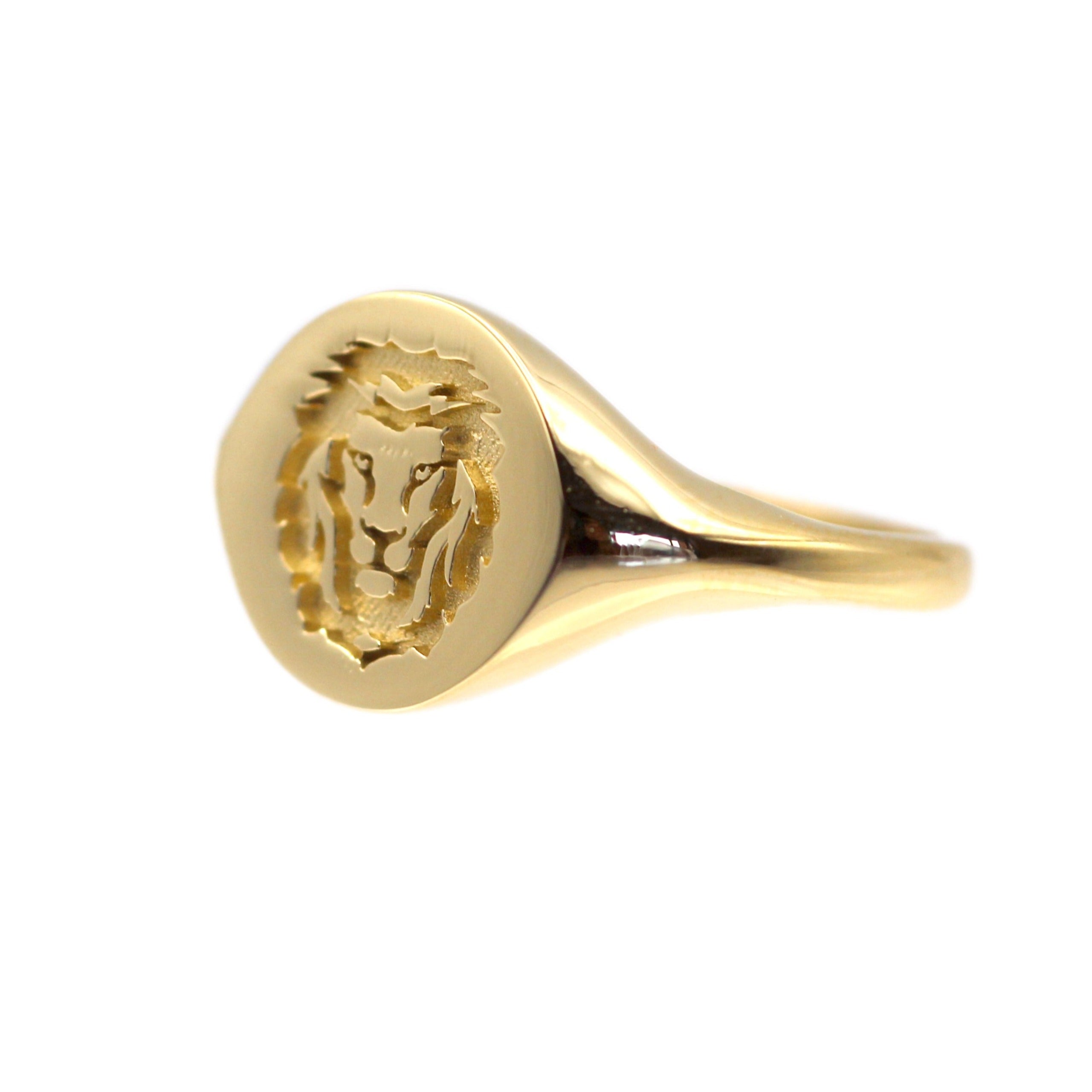 Effy Lion Signet Ring – Na Hoku