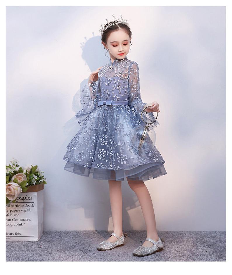 D1104 Girl Dress, Gift Birthday Dress, Flower Girl Dress, Toddler Dres ...