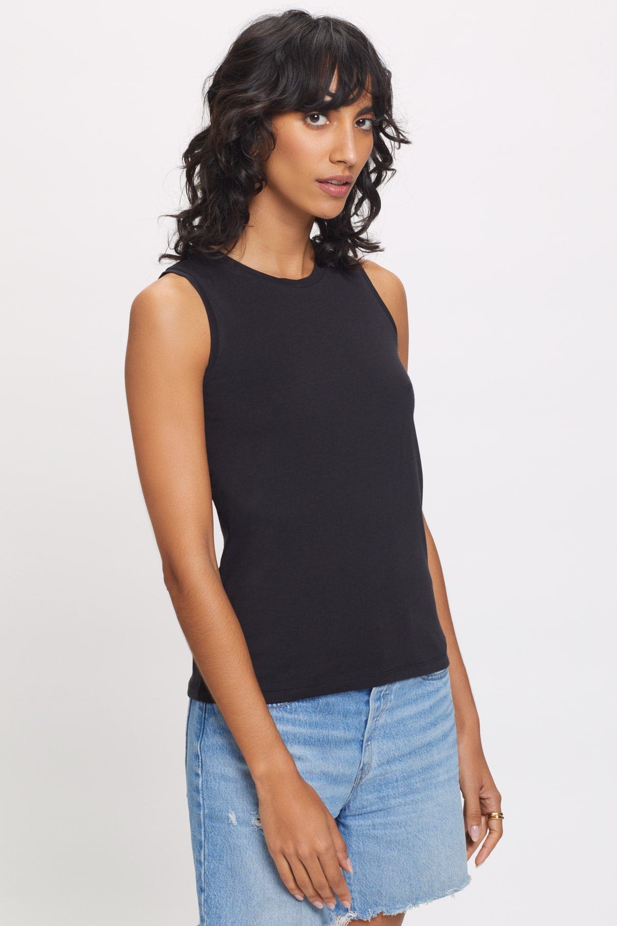 Organic Crew Tank | Goldie Lewinter